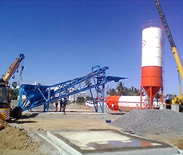 Commercial RMC Plant Erection