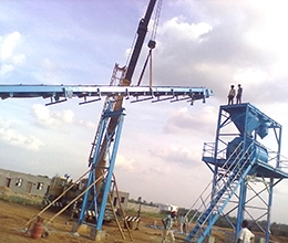Commercial RMC Plant Erection